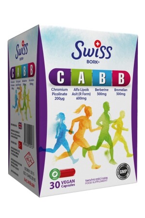 Bork Swiss Natural Cabb 30 Kapsül Kan Şekerini Dengeler 2303 - 3