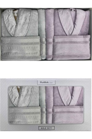 Bornoz Takımı Dory Aile Seti Bornoz Takımı Banyo Havlusu - Özdilek