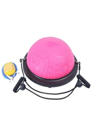 Bosu Ball Bosu Balance Ball Pilates Balance Maschine Balance Ball (Rosa) - 1