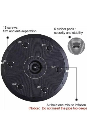 Bosu Ball Bosu Topu Pilates Denge Aleti (balance Ball) AKS.XTRFITNESS024 - 5