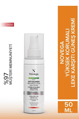 Botanical Actives Yüksek Korumalı Leke Karşıtı 50 Spf Aydınlatıcı Güneş Kremi NOVEGA0005 - 2