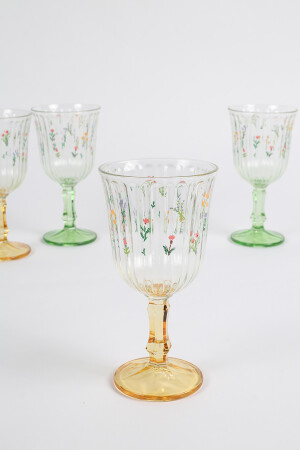 Botanisches 4-teiliges Wasserglas-Set 240 cc 301. 02. BOT1121804RKL - 7