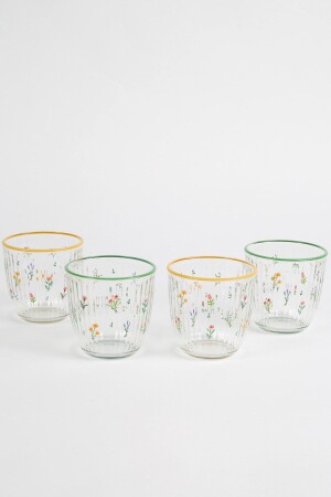 Botanisches 4-teiliges Wasserglas-Set 290 cc - 7