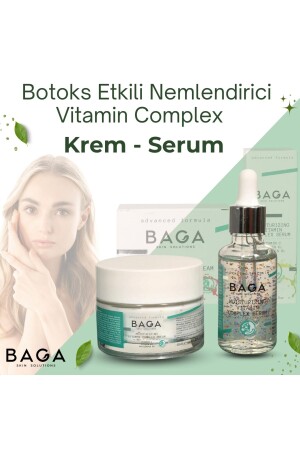 Botoks Etkili Nemlendirici Vitamin Complex Krem ve Serum - Baga