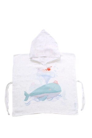 Boubou 100% Pamuk Bebek Müslin Panço. - Casadora Baby