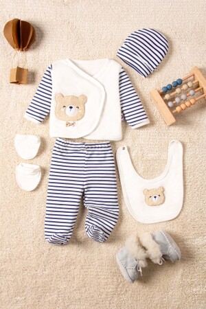 Bow Bear Lux Bio-Body-Set für Neugeborene aus dem Krankenhaus - 2