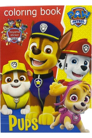 Boyama Kitabı Pijamaskeliler Paw Patrol Sonic Cars Şimşek Mcqueen Örümcek Adam Boyama Kitap 5’li Set TYC00739525143 - 6