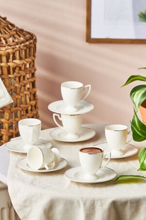 Boyoz Set mit 6 Kaffeetassen 85 ml - 2