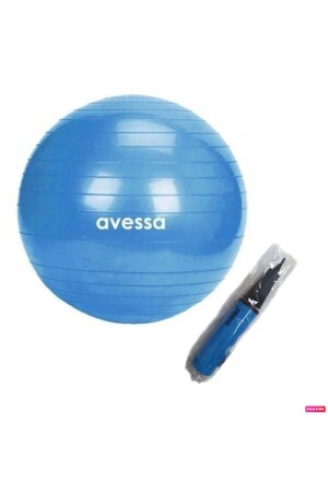 Bpt-55 55 Cm Dura-strong Yoga Pilates Topu Denge Egzersiz Topu - Pompa - 1