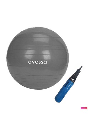 Bpt-55 55 Cm Dura-strong Yoga Pilates Topu Denge Egzersiz Topu - Pompa - 1