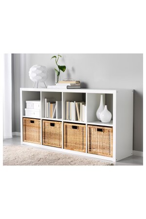 Branas Boxkorb Rattan Hellbraun 32x34x32 cm IKEA99990619 - 5