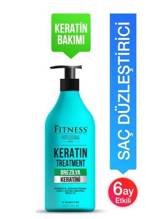 Brasilianische Föhn-Keratin-Pflege, 1000 ml, dauerhafte Reparatur und Haarglättung - 2