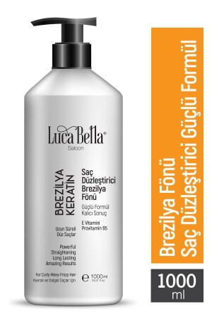 Brasilianische Föhn-Keratin-Pflege, 1000 ml, dauerhafte Reparatur und Haarglättung - 1