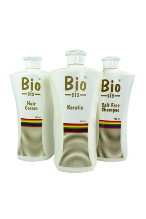 Brasilianisches Föhn-3-teiliges Boxset mit Keratin + Spülung + salzfreiem Shampoo für glattes und glänzendes Haar, Botox P13021S1163 - 2