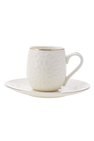 Braut-Kaffeetassen-Set für 6 Personen, Creme, 90 ml, 600 ml. 15. 01. 1790-1 - 4