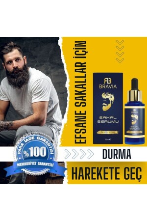 Bravıa Saç - Sakal Gürleştirici Serum - 2