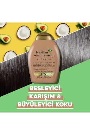 Brazilian Keratin Smooth Düzleştirici Etkili Sülfatsız Şampuan 385 ml - 6