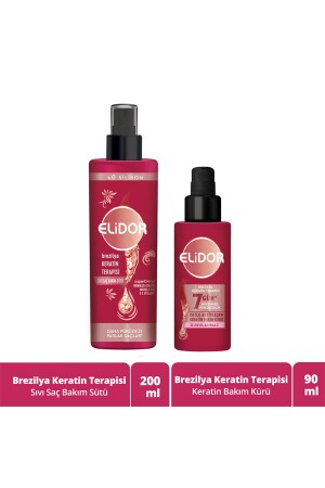Brezilya Keratin Terapisi Saç Bakım Serisi 2'li Set - Elidor