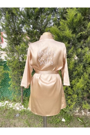 Bride’s Sister Gold Sabahlık - Before To Be Bride