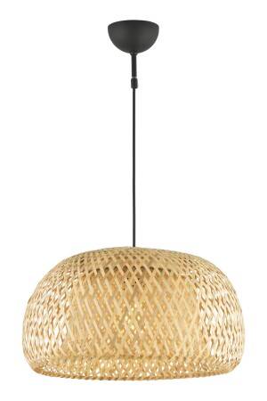 Briella Tekli Rattan Modern Tasarım Oturma Odası Avize - 4