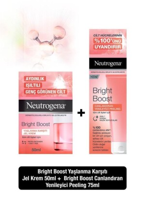 Bright Boost Moisturizing Gel Cream 50 ml Revitalizing Renewing Peeling Gel 75 ml PKTNBBYKJKIVYPST - 3