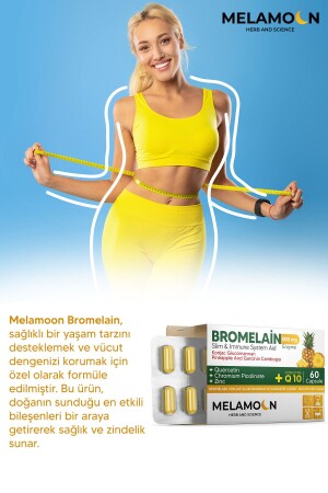 Bromelain 500 mg und Konjac Glucomannan250 mg-Coenzym Q10-Chrompicolinat 60 Kapseln - 5