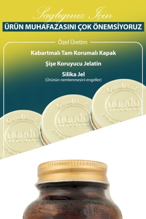 Bromelain 750mg Krom Pikolinat 60 Tablet Bromelian Ananas Özü Krom C Vitamini B12 Vitamini - 6