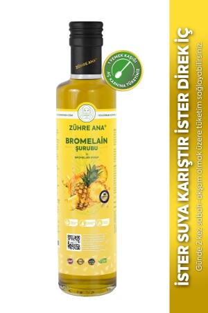 Zühre Ana Bromelain Ananas İçeren Detox Şurubu - Zühre Ana