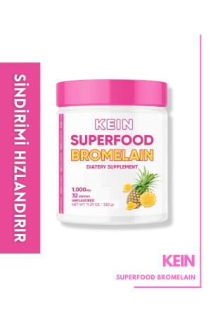 Bromelain Detox Ananas Superfood Bromelain hilft beim Abnehmen (320GR) - 3