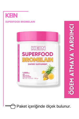 Bromelain Detox Ananas Superfood Bromelain hilft beim Abnehmen (320GR) - 4