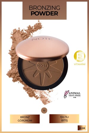 Bronzing Powder 10 Bronzlaştırıcı Pudra - 2