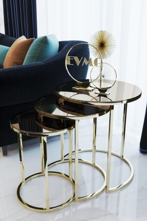 منز-ذهب برونز مرآة مائدة العشب BRONZSK2 - LİV ÇELİK KAPI AKSESUARLARI