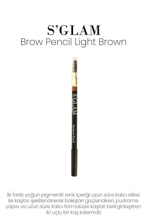 Brow Pencıl (FIRÇALI KAŞ KALEMİ) Lıght Brown - 2