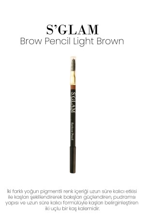 Brow Pencıl (FIRÇALI KAŞ KALEMİ) Lıght Brown - 1