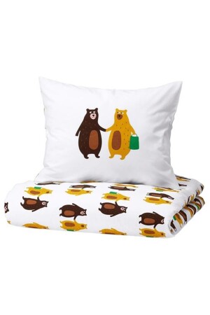 Brummig Bettbezug-Set 150x200/50x60 cm 605. 211. 44 - IKEA