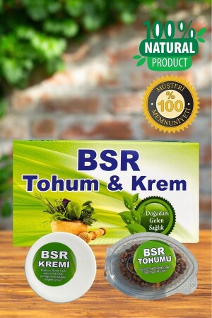 Bsr Tohum - Krem Bitkisel Hmrd Seti 2 Li - Bizimhekim