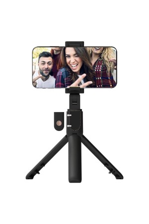 Bst-01 Talent Bluetoothlu Tripodlu Selfie Sopası Siyah - 1