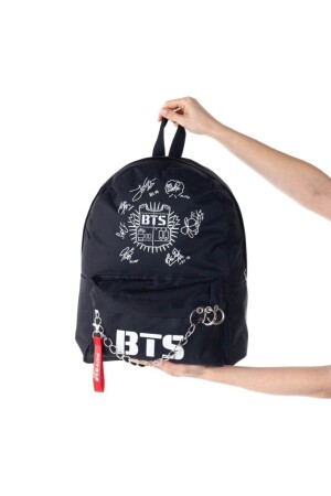 Bts Piercing Chain Schwarzer Rucksack 1009318 - 6