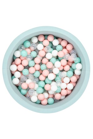 Bubble Pop Mint Top Havuzu-Mint Beyaz Şeffaf Pembe - 1