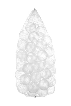 Bubble Pops 50' Bällebad-Bälle – Transparent 8682431620310 - 1