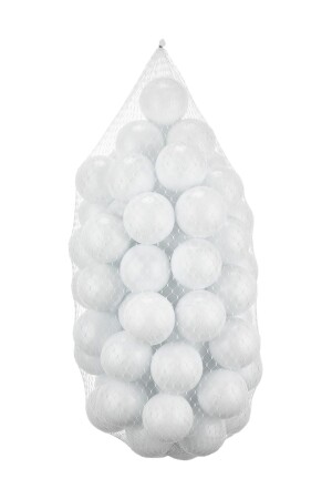 Bubble Pops 50' Bällebad-Bälle – Weiß 8682431620303 - 1