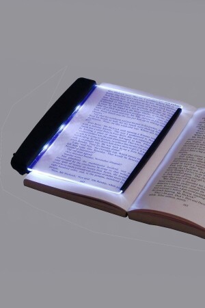 Buch-Leselicht – LED-Panel – LED-Buch-Lesepanel aus Glas - 1