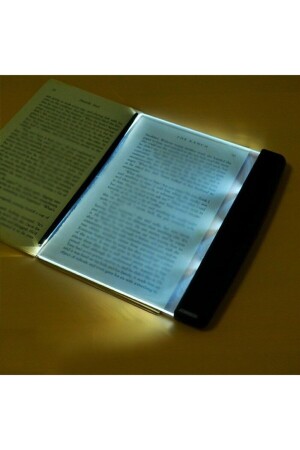 Buch-Leselicht – LED-Panel – LED-Buch-Lesepanel aus Glas - 3