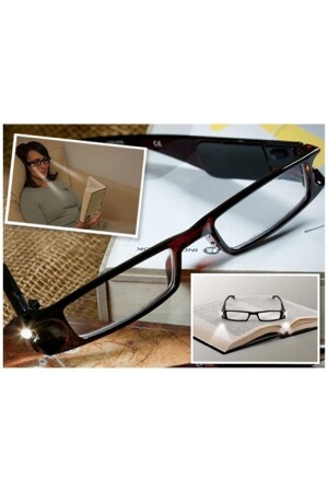 Buchlesebrille mit LED-Licht - 3