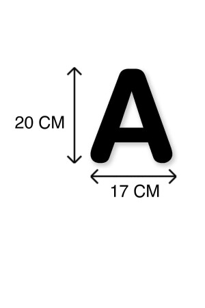 Buchstabe A – Fertiges Graffiti – Lasergeschnittener Holzbuchstabe zum Schreiben von Namen - 5