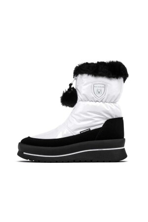 Buck1112-white Bella wasserdichte Winterschneestiefel - 1