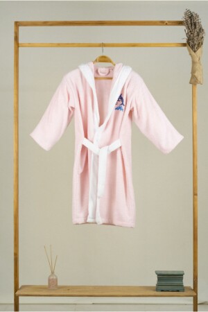 Bukle Baskılı Çocuk Bornozu - Malana Havlu