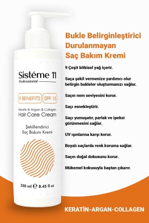 Bukle Belirginleştirici Durulanmayan Saç Bakım Kremi 250 ml - 1