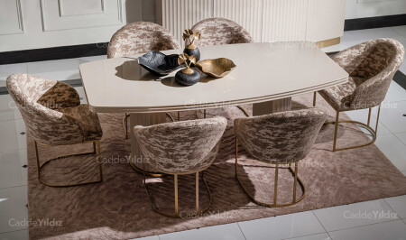 Bükreş Yemek Masası Takımı - Cadde Yıldız