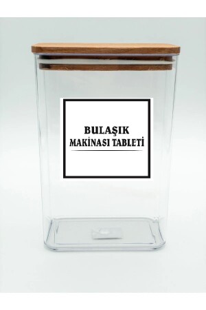 Bulaşık Makinası Tablet Deterjan Kutusu-kavanozu 2900ml 5863858885 - 1